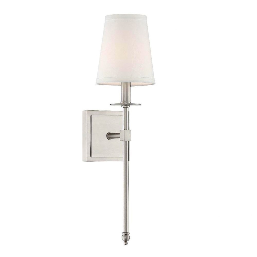 Savoy House Monroe Wall Sconce Satin Nickel 9-302-1-SN